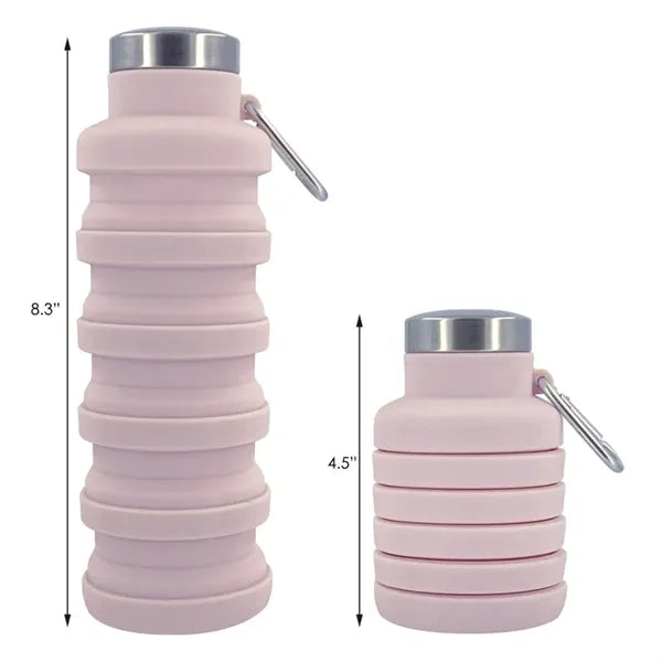 Silicone Foldable Outdoor Water Bottle