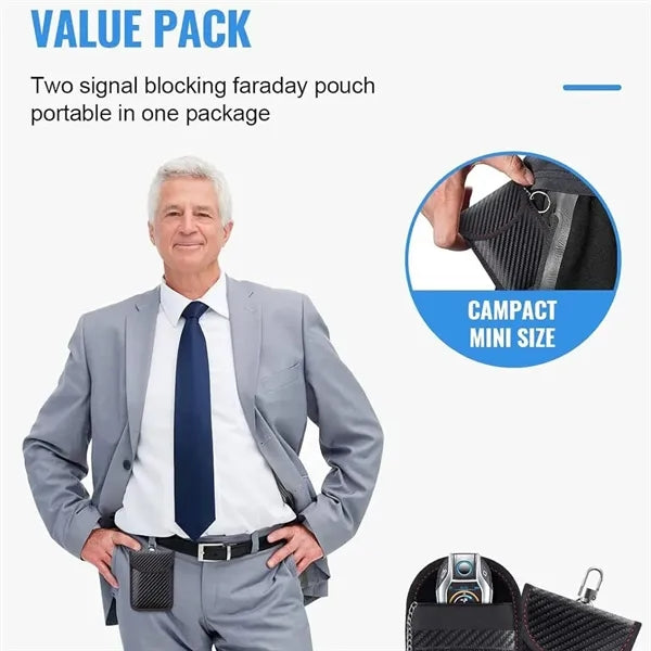 Faraday Pouch For Car Keys