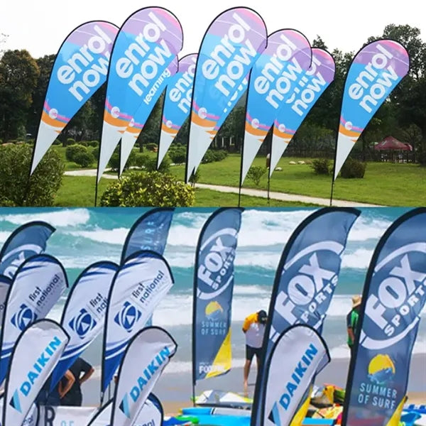 Double Sided Open Flag