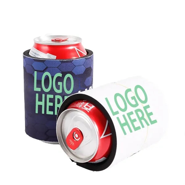 Full Color Neoprene Slap Wrap Can Coolie