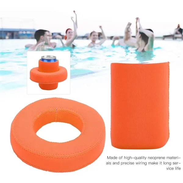Neoprene Floating Drink Holder with Can Sleeves