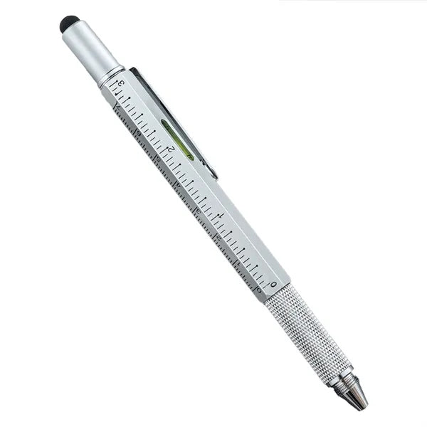 6-in-1 Multi-Tool Pen Ultimate Ruler Stylus Flat Water-Based