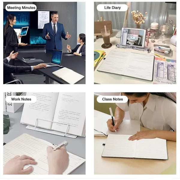 A5 PU Leather Marble Notebook