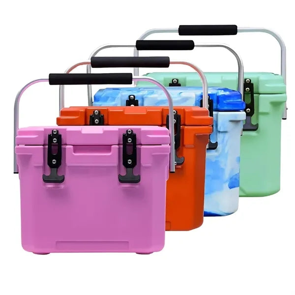 10L Hard Cooler with 2 Molded-in Cup Holders