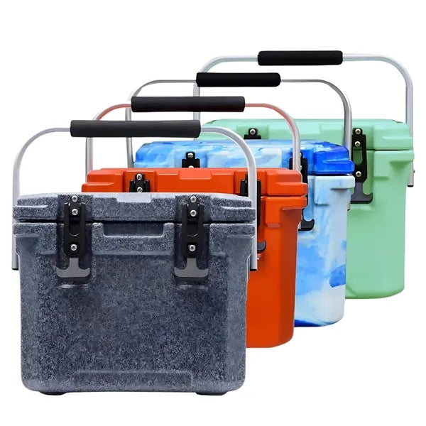 12L Premium Hard Cooler with Molded-in Cup Holders