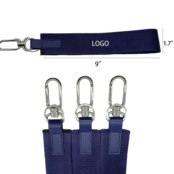 Jacquard Hanging Buckle Keychain