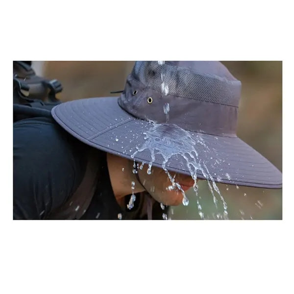 Sun Protection Super Wide Brim Bucket Hat