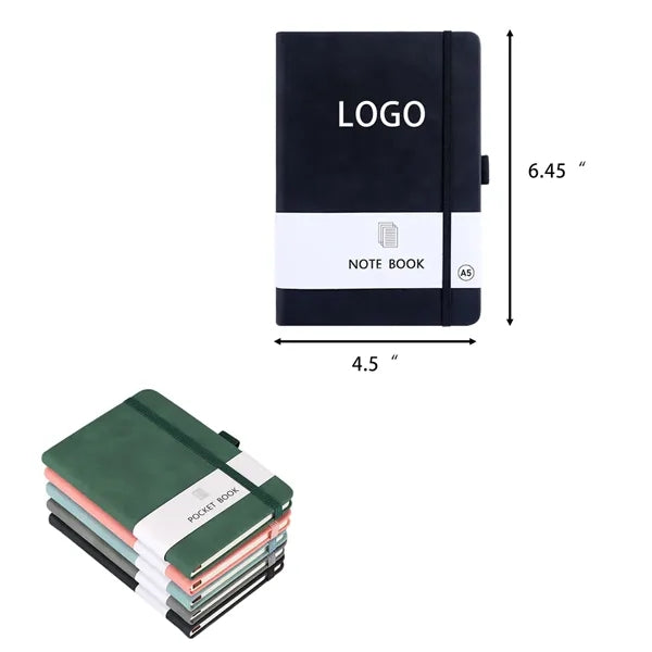 PU Notebook With Elastic Band