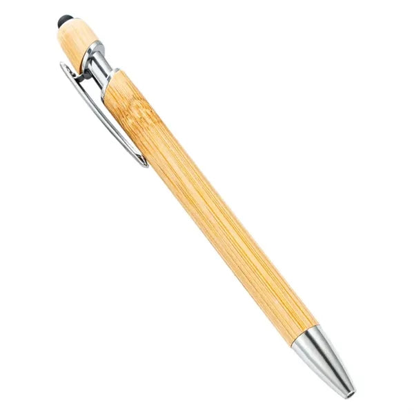 Engraved Bamboo Alpha Stylus Pen