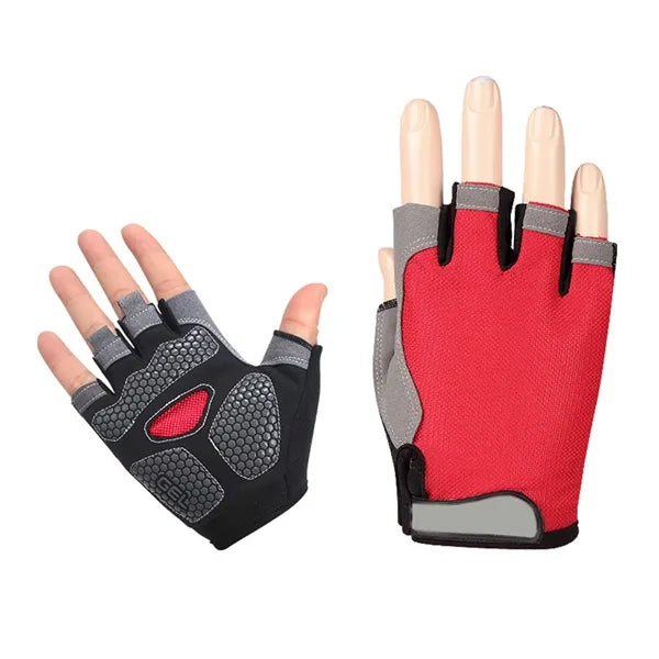 Half-Finger Athletic Cycling And Fitness Gloves