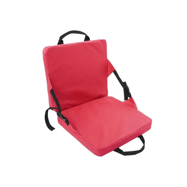 Portable Folding Buckle Pocket Stadium seat Camping Travel