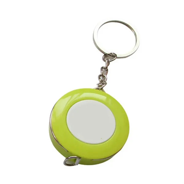 Mini Double-Sided Tape Measure Keychain