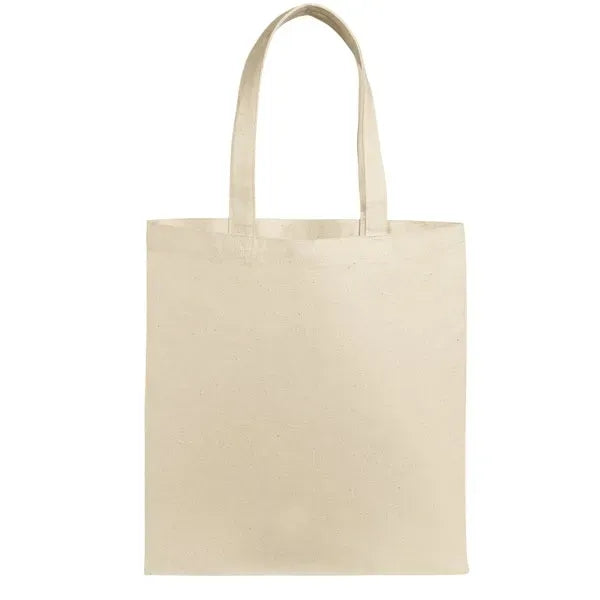 5 oz Natural Cotton Canvas Tote Bag