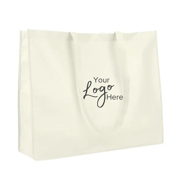 Non-Woven Large 20" x 16" x 6" Gusset Tote Bag