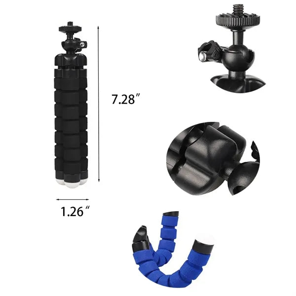 Twistable Change Molding Sponge Tripod