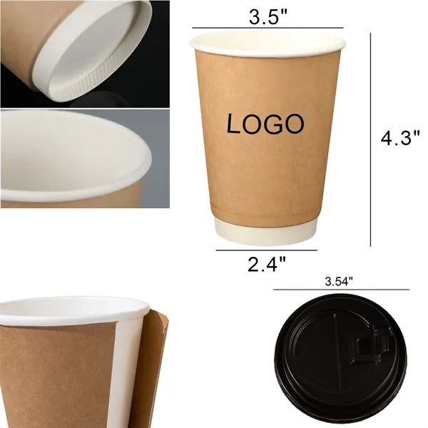 14OZ Disposable Paper Coffee Cup