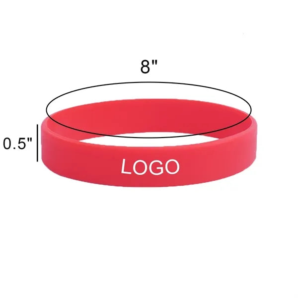 Silicone Adult Sports Custom Slim-fit Bracelets