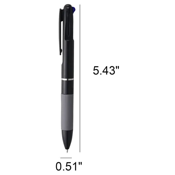 Three-Color Press Plastic Business Ballpoint Pen