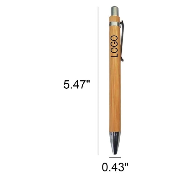Eco-Friendly Customizable Bamboo Ballpoint Pen