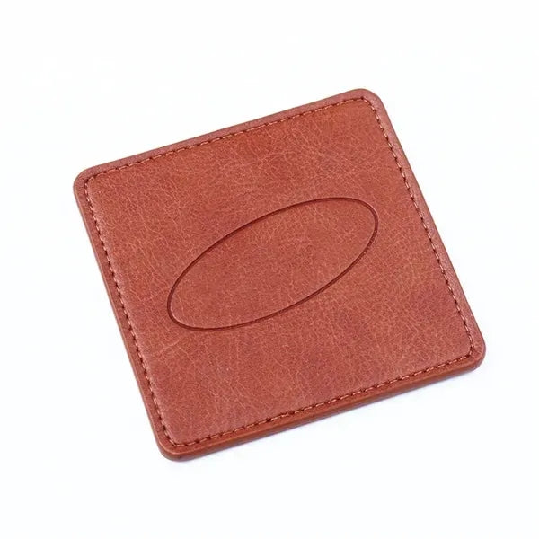 Round Leather Coasters