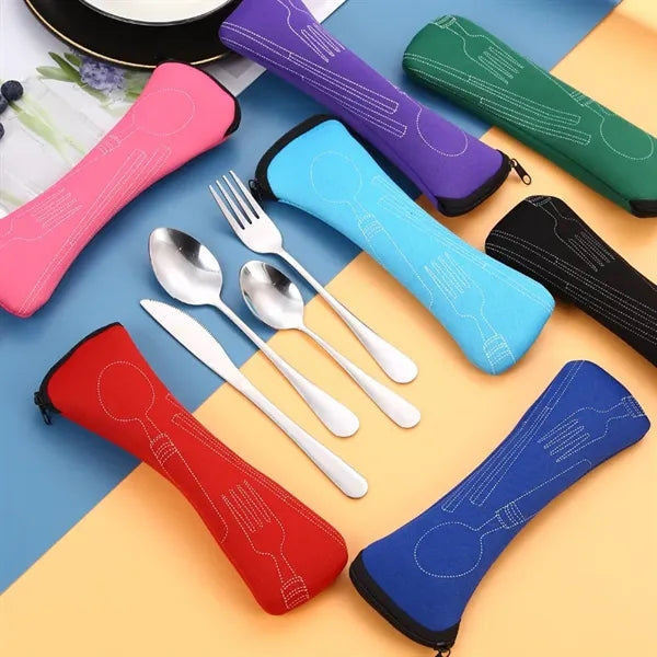 Stainless Steel Tableware Seven-piece Set