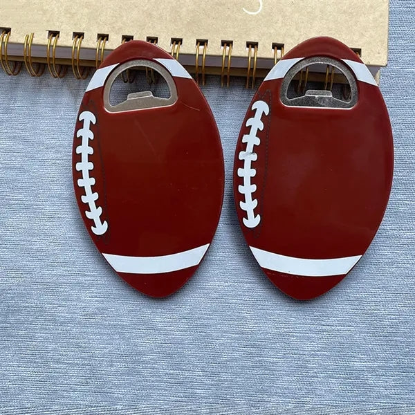 Sports Football Coaster Bottle Opener