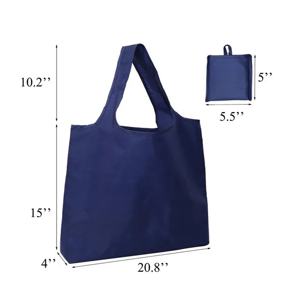 Large Capacity Oxford Waterproof Foldable Grocery Bag