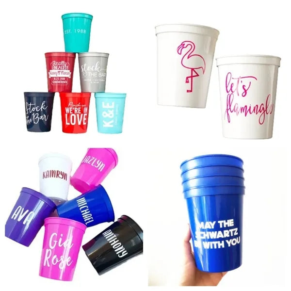 16Oz Customization Stadium Cup