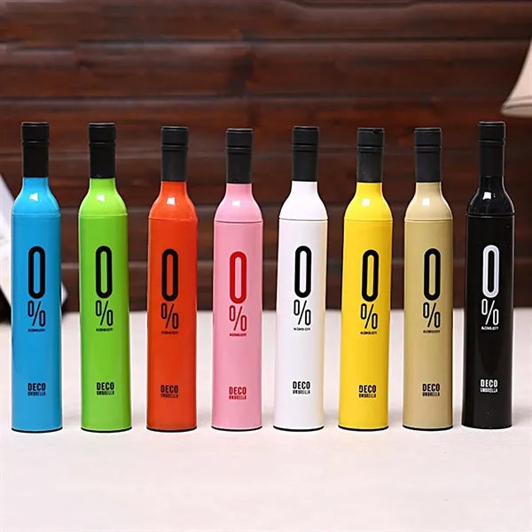 Wine bottle umbrella