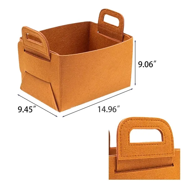 Felt Practical Storage Basket