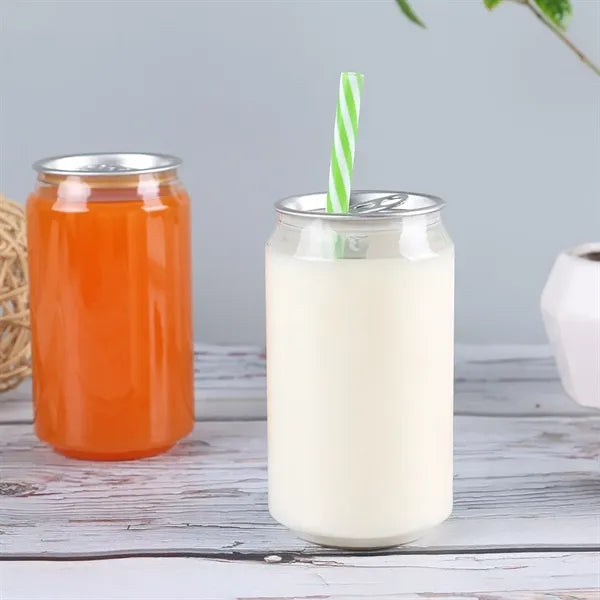 Can Clear Beverage Bottle