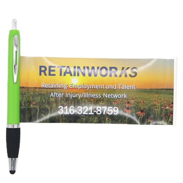 Pull Paper Neutral Pen for Advertising