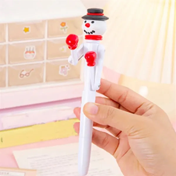 Boxing Pen with Punching Arm and Crisp Button Sound
