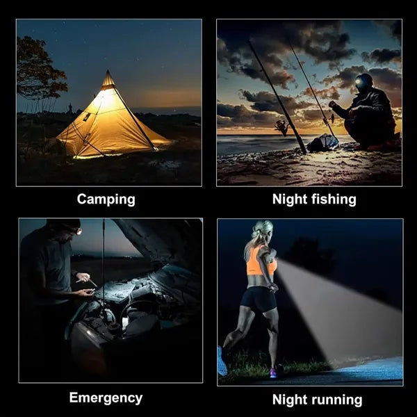 Keychain Portable Multifunction Cob Flashlight