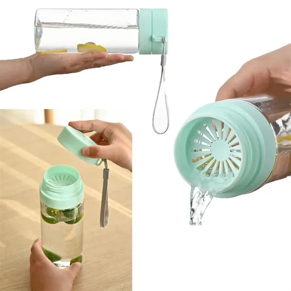 Plastic Water Bottle Clear Cup -27 OZ