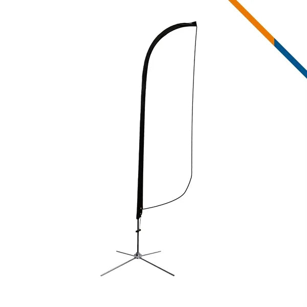 10' Sevi Single-Sided Feather Flag