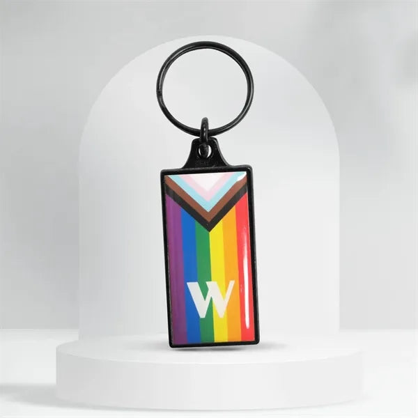 Shape Hand Crafted Metal Keychain