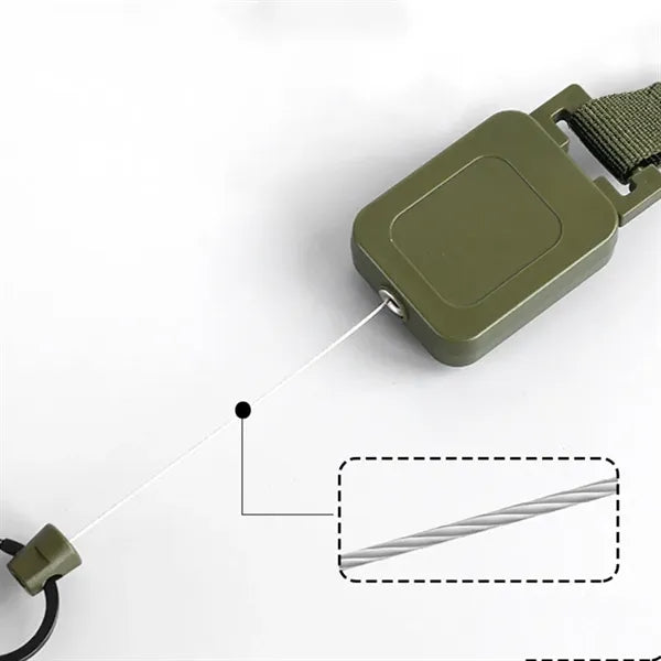 Easy Pull Telescopic Device Key Ring