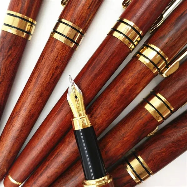 0.7Mm Pen Flower Pear Mahogany Ink Sac Calligraphy