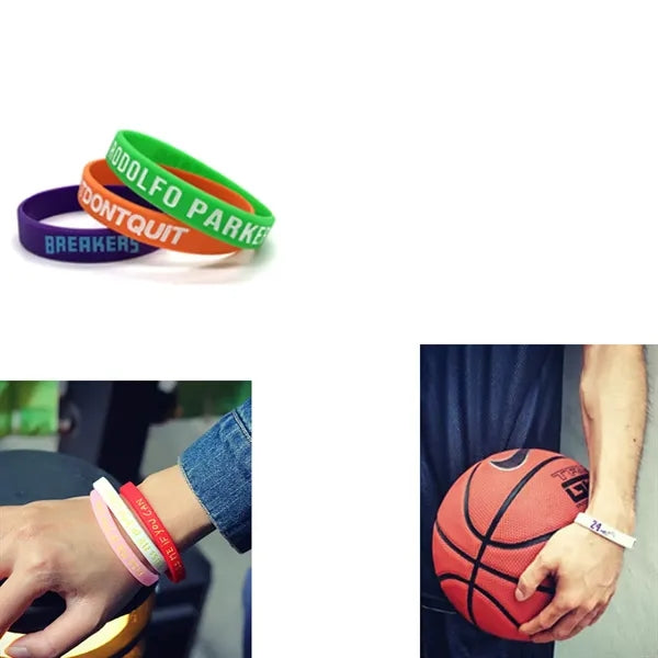Printed Silicone Wristbands