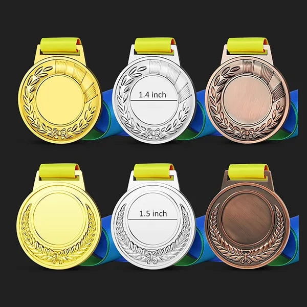 Premium Customized Blank Gold-Plated Metal Award