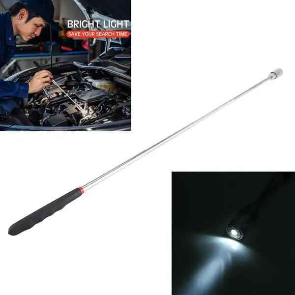 Quick Release With Led Light Extendable Magnet Pick Up Tool