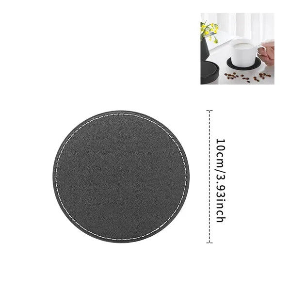 PU Leather Coaster