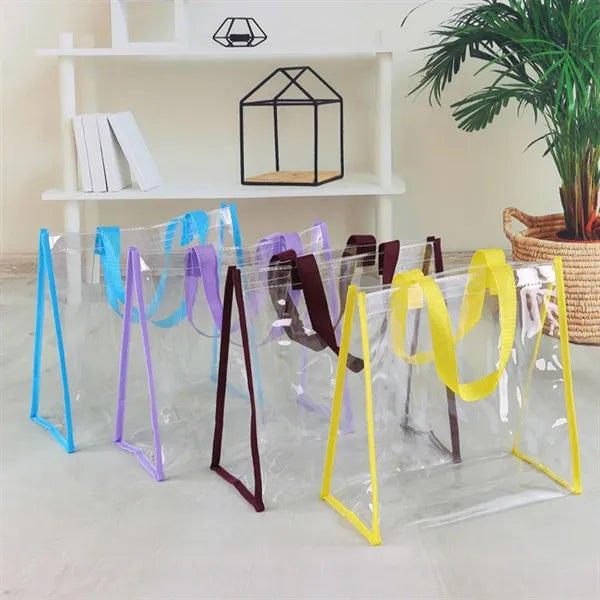 Clear PVC Tote Bag
