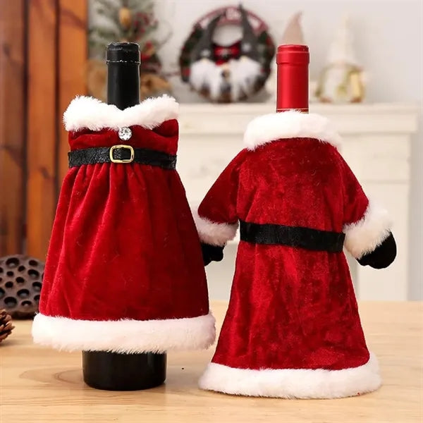 Christmas Wine Bottle Cover