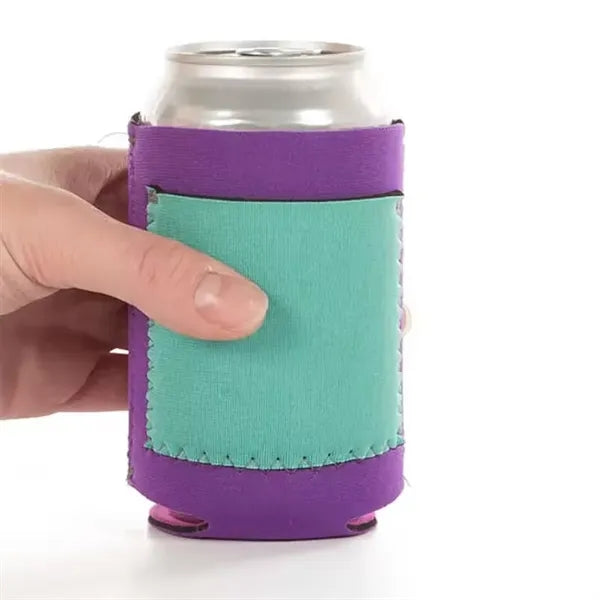 Neoprene Can Holders With Pocket