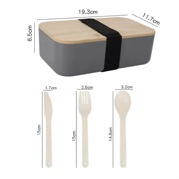 Wheat Straw Bento Lunch Box Set