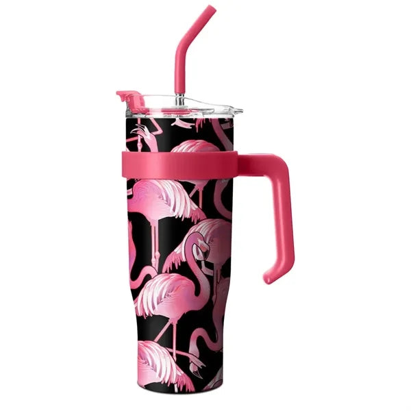 40oz Straw Cup w/ Handle (Free Sample)