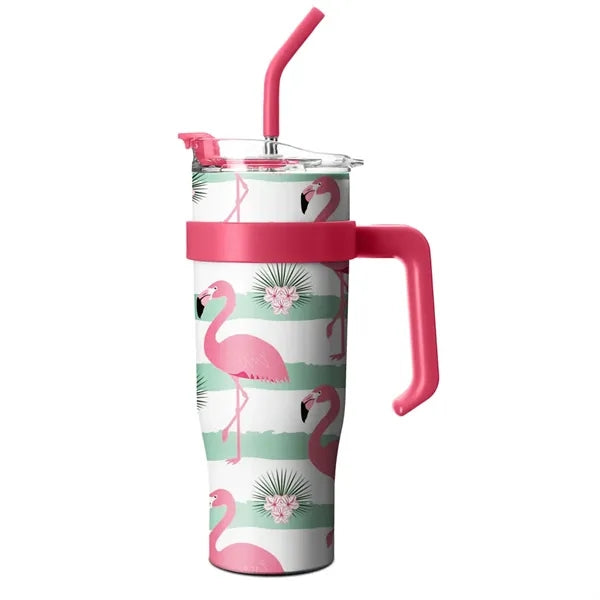 Halloween 40oz Straw Cup w/ Handle (Free Sample)