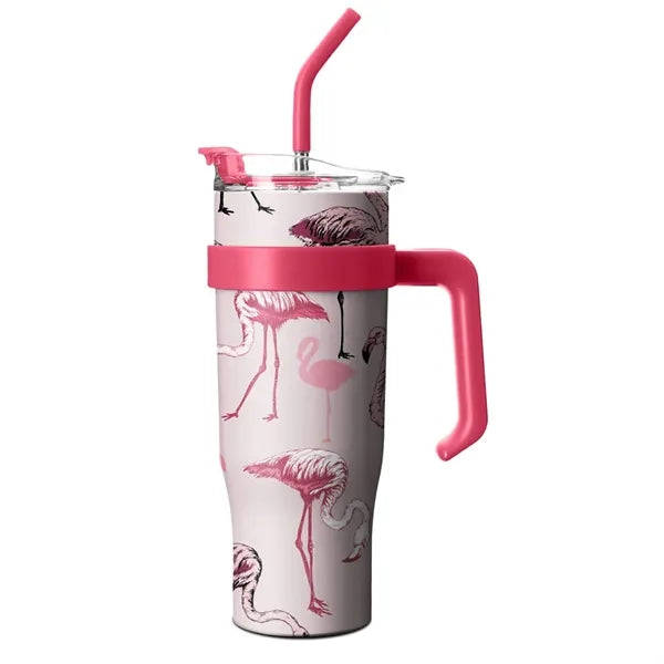 40oz Straw Cup w/ Handle (Free Sample)